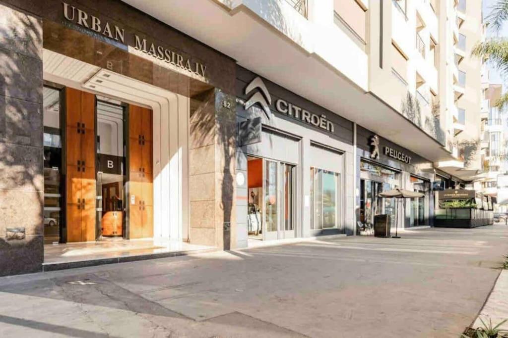 Ferienwohnung #56 Maarif Racine Urban Massira Near Twin Center Casablanca Exterior foto